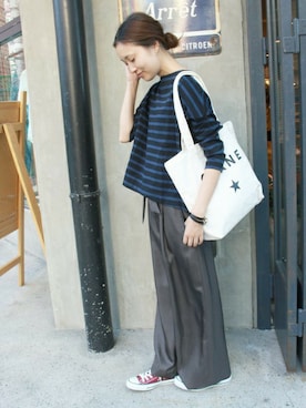 「SLOBE IENA」｜Sallyさん（レディース・162cm）の秋コーディネート