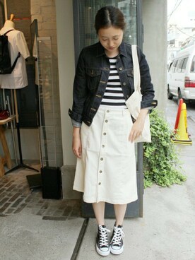 「SLOBE IENA」｜Sallyさん（レディース・162cm）の秋コーディネート