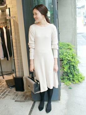 「SLOBE IENA」｜Sallyさん（レディース・162cm）の秋コーディネート