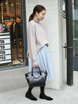 「SLOBE IENA」｜Sallyさん（レディース・162cm）の秋コーディネート