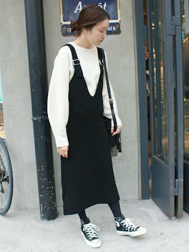 「SLOBE IENA」｜Sallyさん（レディース・162cm）の秋コーディネート