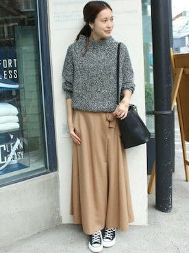 「SLOBE IENA」｜Sallyさん（レディース・162cm）の秋コーディネート