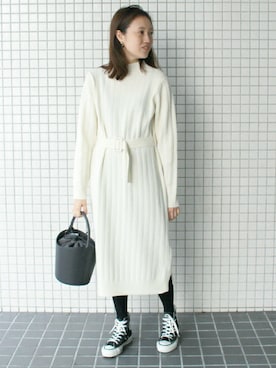 Sallyさん（レディース・162cm）の冬コーディネート