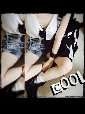 「M.Y.O.B（エム.ワイ.オー.ビー）のアイテム（バッグ）」を使った、KaNemiiiさん（レディース・168cm）の夏コーディネート