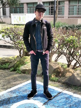 「PROVIDERのアイテム（その他アウター）」を使った、Tin_1005さん（メンズ・178cm）の夏コーディネート