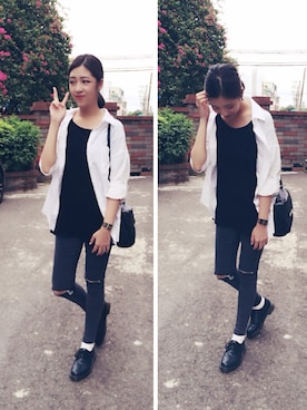 ▲Pinzi Hsu†さんのコーディネート