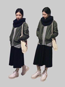 ▲Pinzi Hsu†さんのコーディネート