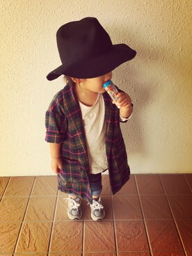 shioooneさん（キッズ・90cm）の秋コーディネート