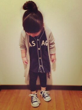 shioooneさん（キッズ・90cm）の春コーディネート