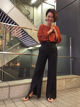 平井美帆さん(レディース・157cm)の夏コーディネート