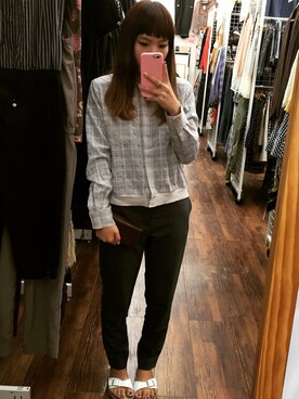 「MAISON DE REEFUR」｜「アイテム（その他）」を使った、aoiさん（レディース・151cm）の秋コーディネート