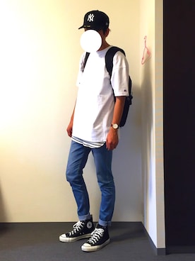 まよさん（メンズ・179cm）の夏コーディネート