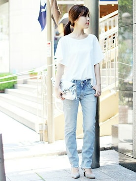 Mizuki*さん(レディース・160cm)の夏コーディネート