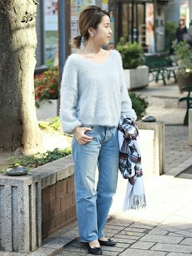 Mizuki＊さん（レディース・160cm）の冬コーディネート