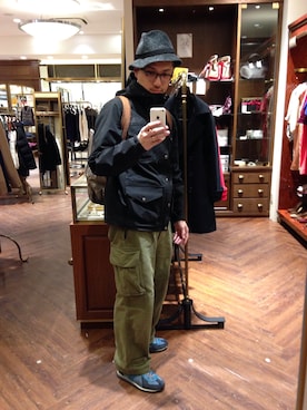 「DULUTH PACK（ダルースパック）のアイテム」を使った、Kohueiii Tanakaaaさん（メンズ・179cm）の冬コーディネート