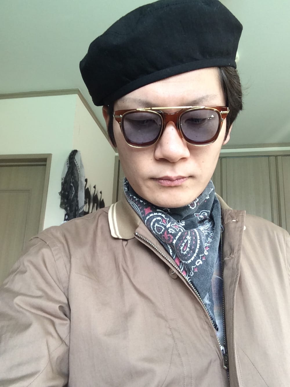 FUMIKA_UCHIDA ベレー帽