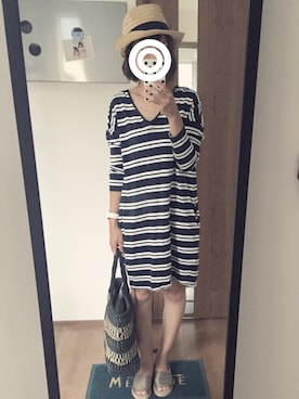 UNさん（レディース・155cm）の夏コーディネート