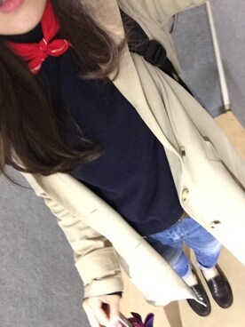 「HARUTA」｜「アイテム（財布/小物）」を使った、なつこさん（レディース・153cm）の秋コーディネート