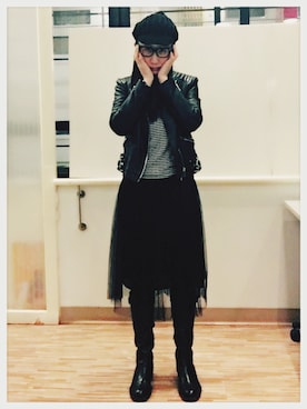 「puzzle」｜mC mIsHさん（レディース・168cm）の冬コーディネート