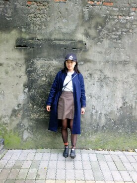 「iohll（iohll）のアイテム」を使った、Arielさん（レディース・156cm）の冬コーディネート