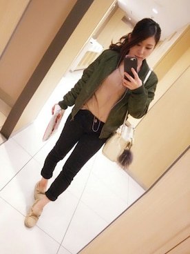 YUKI..13さん（レディース・146cm）の冬コーディネート