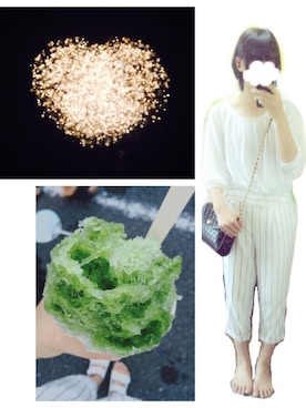 「借り物コーデ」｜龍夜さん（レディース・158cm）の夏コーディネート