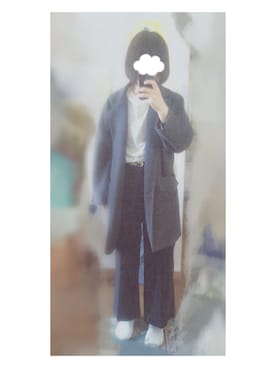 「ジャックパーセル」｜「アイテム（チェスターコート）」を使った、龍夜さん（レディース・158cm）の春コーディネート
