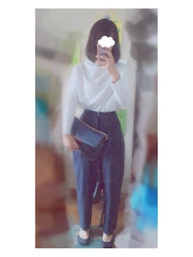 「ARROW（アロー）のアイテム（バッグ）」を使った、龍夜さん（レディース・159cm）の夏コーディネート