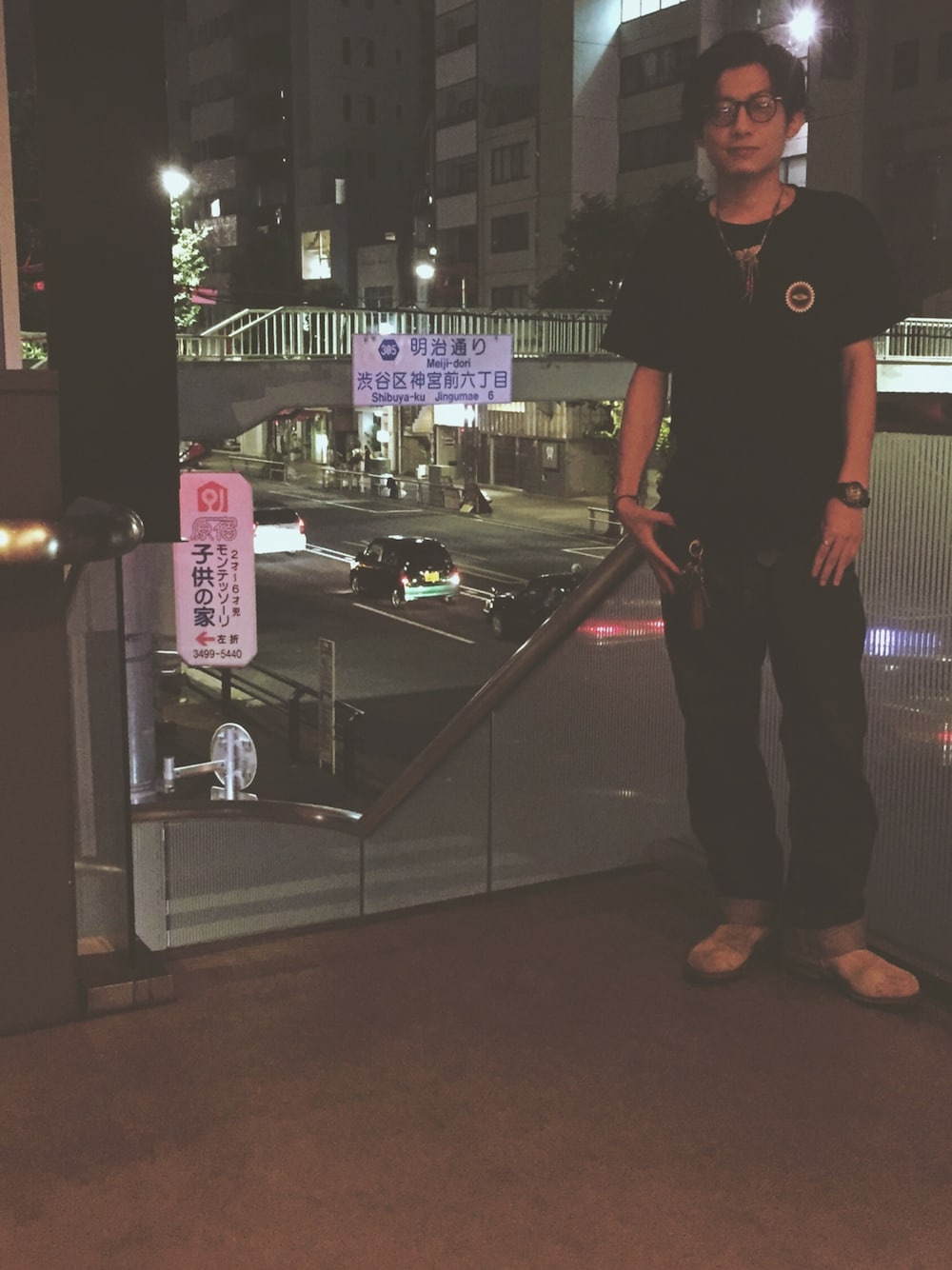 「challenger、COOTIE、LARRY SMITH、OLIVER PEOPLES、RED WING、ルード、rudo、夏、渋」｜「OLIVER PEOPLESのアイテム（サングラス、ブルー系）」を使った、Satsuma Gotoさん（メンズ・168cm）の秋コーディネートの1枚目の写真