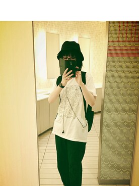 幾何学さん(レディース・161cm)の夏コーディネート