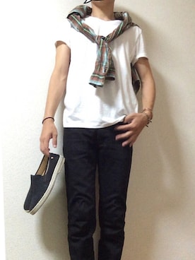 籠屋さん（メンズ・170cm）の夏コーディネート