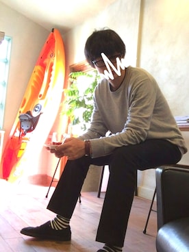 籠屋さん（メンズ・170cm）の秋コーディネート