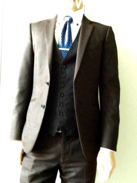 籠屋さん（メンズ・170cm）の冬コーディネート