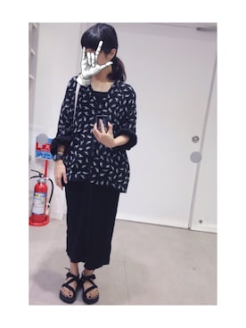 「i（アイ）のアイテム（ジャケット/アウター）」を使った、harukaさん（レディース・157cm）の夏コーディネート