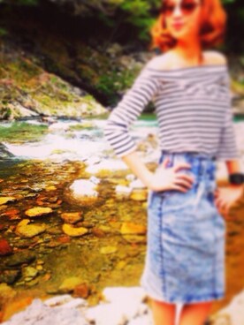 キュウイさん（レディース・158cm）の春コーディネート