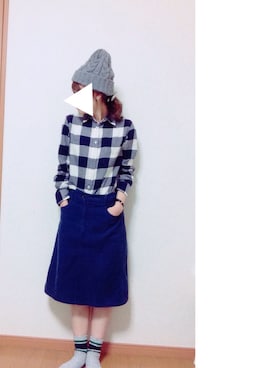 yさん（レディース・153cm）の秋コーディネート