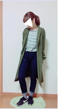 yさん（レディース・153cm）の秋コーディネート