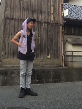 bayashiさん（メンズ・171cm）の夏コーディネート