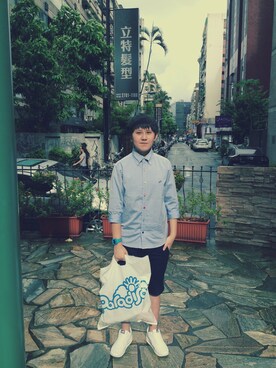 chai chia longさん（メンズ・160cm）の春コーディネート