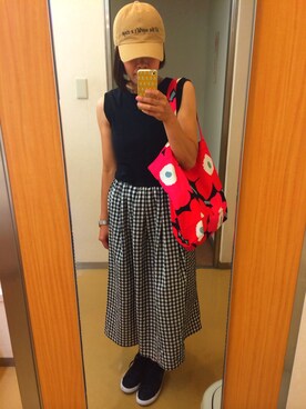 ゆり☺︎さん（レディース・160cm）の夏コーディネート