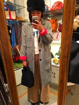 ゆり☺︎さん（レディース・160cm）の秋コーディネート