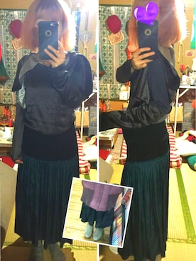 「アイテム（その他）」を使った、たんぼさん（レディース・151cm）の冬コーディネート