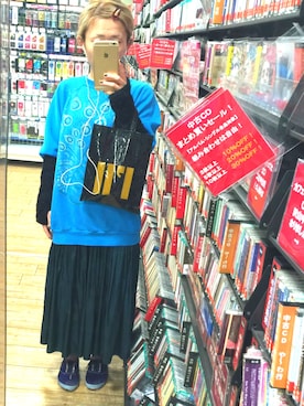 「アイテム（スウェット）」を使った、たんぼさん（レディース・151cm）の秋コーディネート