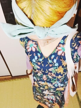 「present（プレゼント）のアイテム（ワンピース/ドレス）」を使った、たんぼさん（レディース・151cm）の秋コーディネート