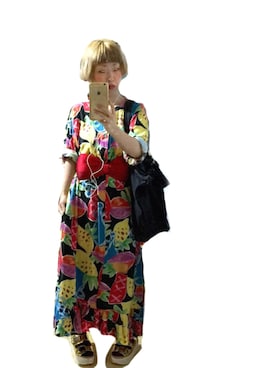 「homspun（ホームスパン）のアイテム（バッグ）」を使った、たんぼさん（レディース・151cm）の秋コーディネート