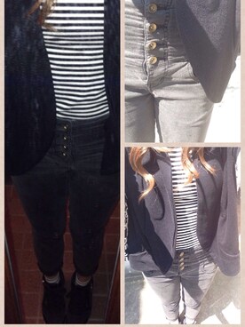 りぃさん（レディース・167cm）の春コーディネート