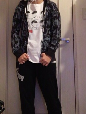 「おそ松さん」｜Sakiko#さん（レディース・158cm）の秋コーディネート