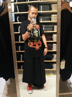 「バンT」｜「アイテム（アクセサリー）」を使った、hiromuckさん（メンズ・164cm）の夏コーディネート