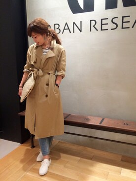 マキシ丈トレンチコート のレディース人気ファッションコーディネート Wear