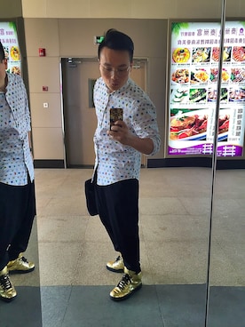 「Alejandro Ingelmo（アレハンドロ・インヘルモ）のアイテム」を使った、LanceTaoさん（メンズ・170cm）の秋コーディネート